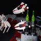 Illustration for article titled Using Hundreds of LEGO Star Wars Mini-Spaceships to Create Huge Battles